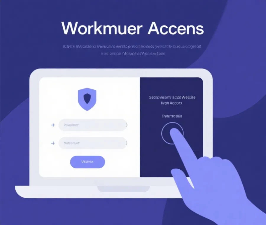 正版网址访问流程示意图